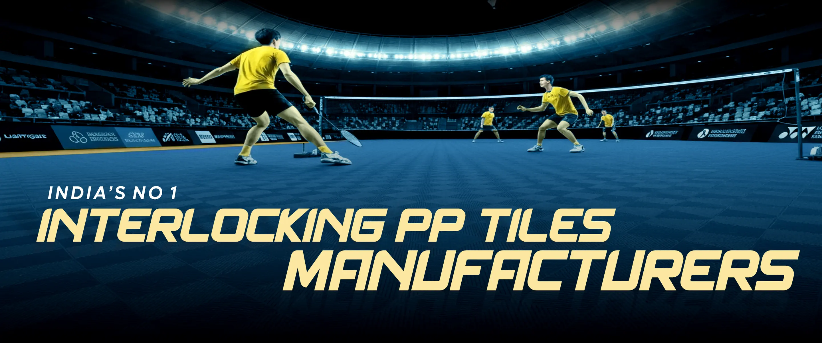 India's No 1 Interlocking PP Tiles Manufacturer India's No 1 Interlocking PP Tiles Manufacturer