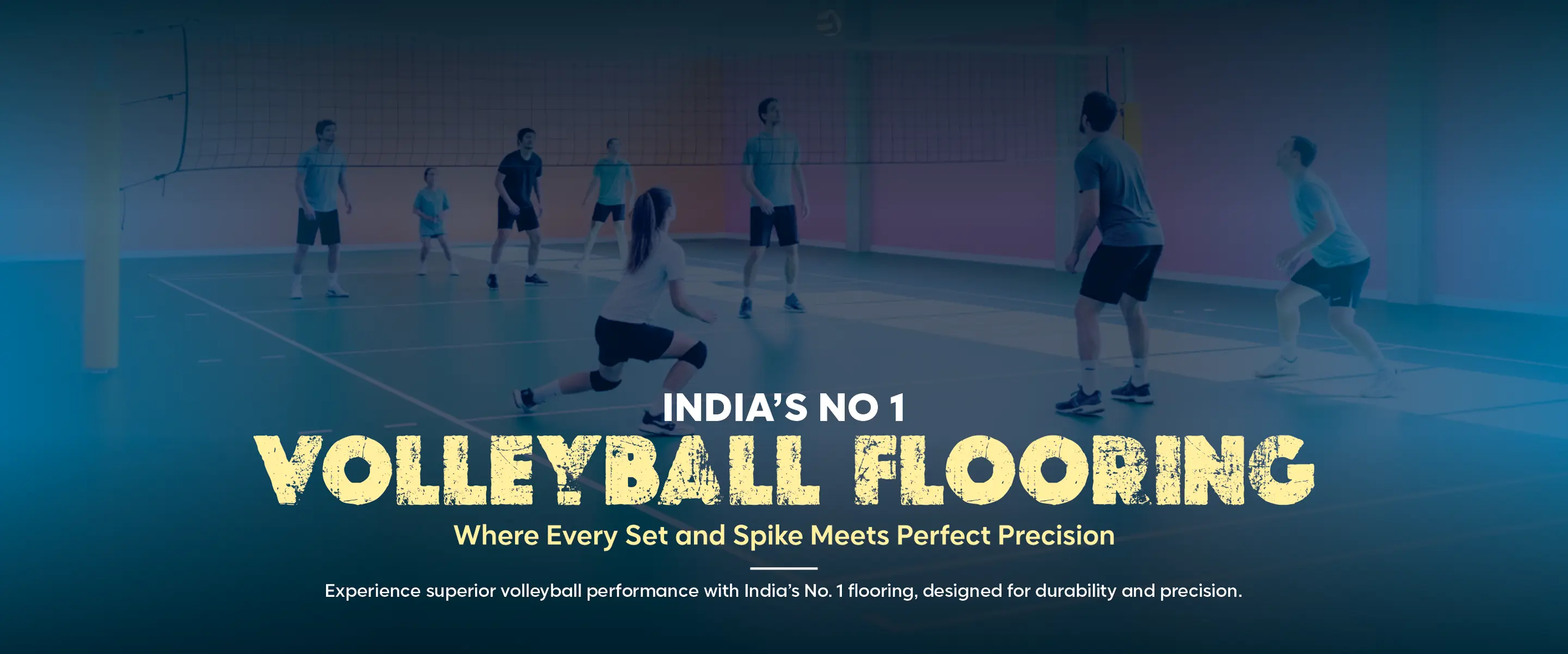 India's No 1 Volleyball Flooring Manufacturer India's No 1 Volleyball Flooring Manufacturer